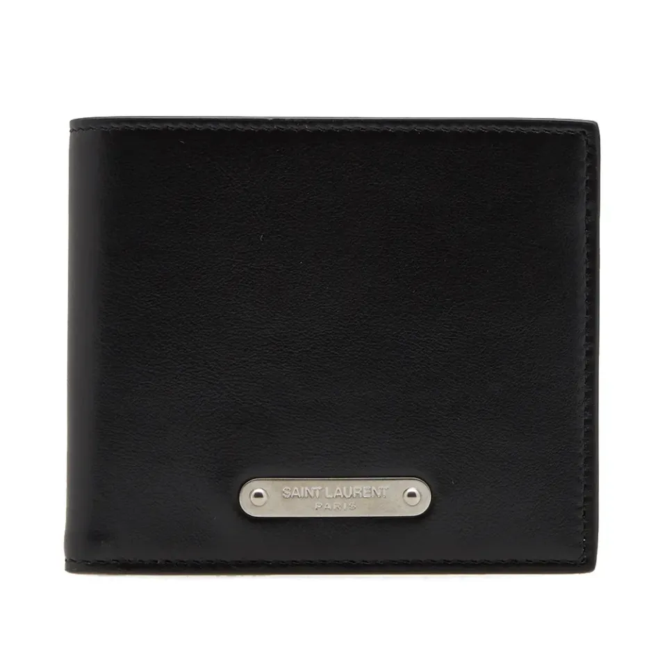 Metal Logo East/West Wallet