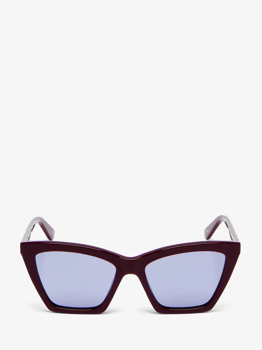Spike Geometric Cat-eye Sunglasses