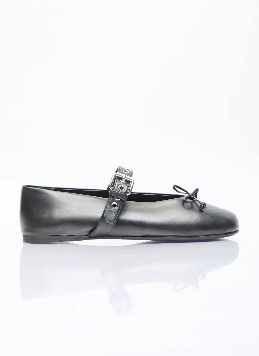 Buckle Ballerina Flats