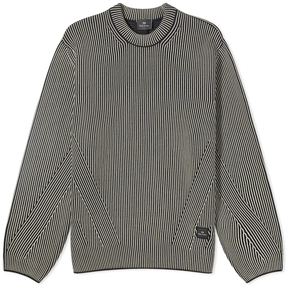 Ribbed Crew Knit