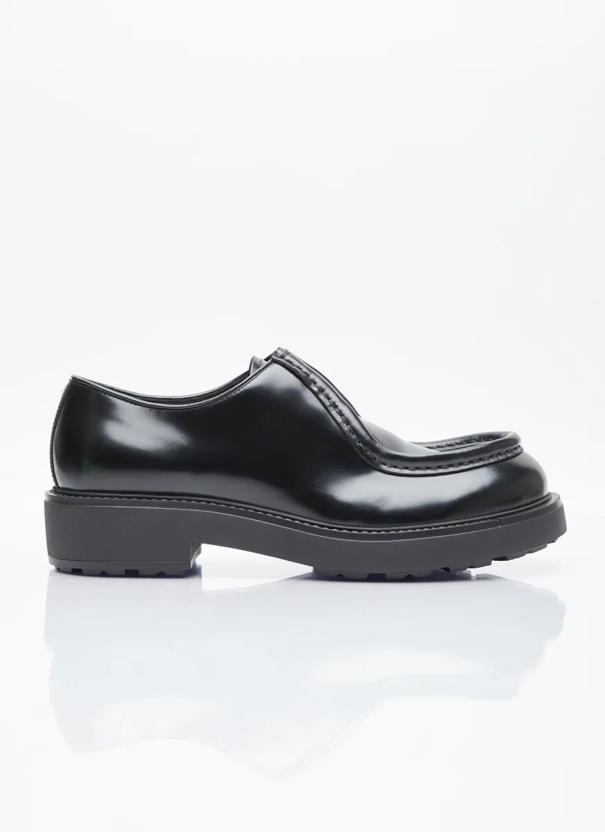 Leather Lace-Up Shoes