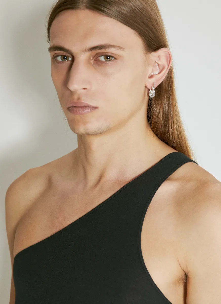 Mini Gem In Heat Earring