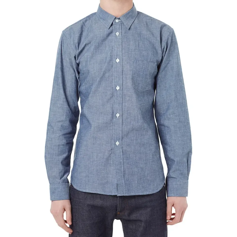 BOY Arm Patch Chambray Shirt