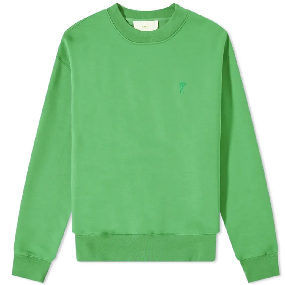 AMI Tonal Heart Crew Sweat