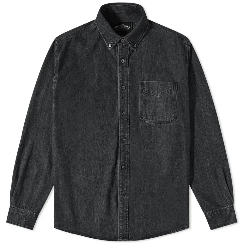 Oversized Denim Shirt 002