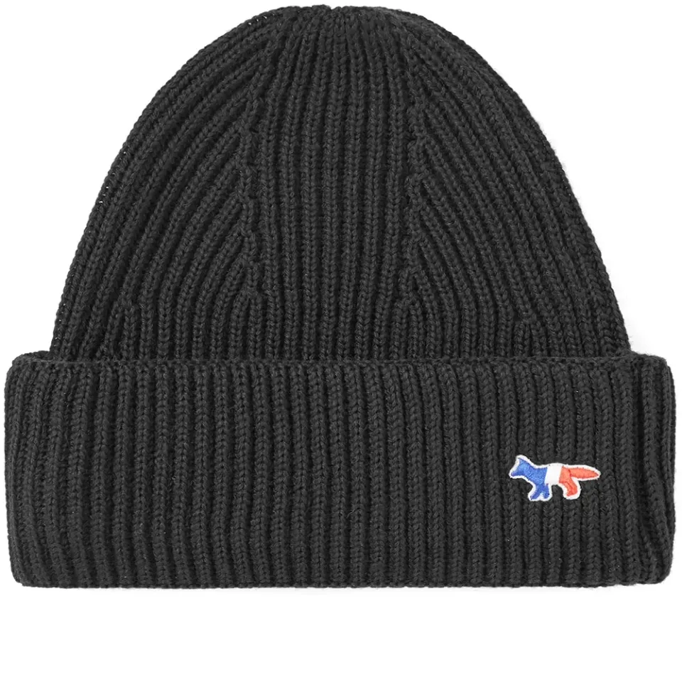 Maison Kitsuné Ribbed Hat
