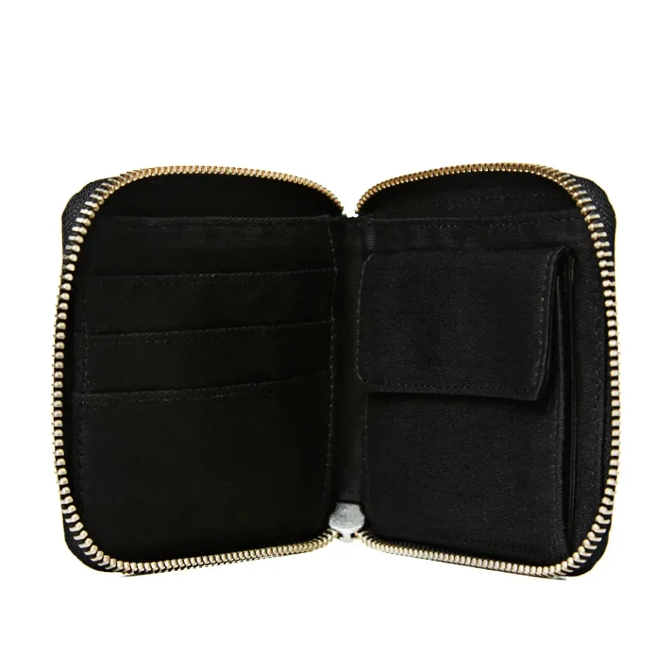 A.P.C. Canvas Zip Round Wallet