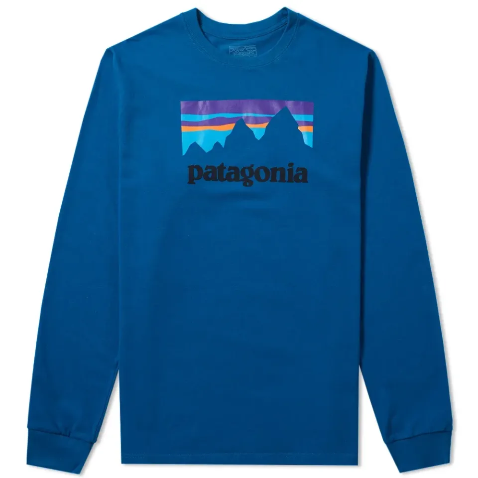 Long Sleeve Shop Sticker Tee