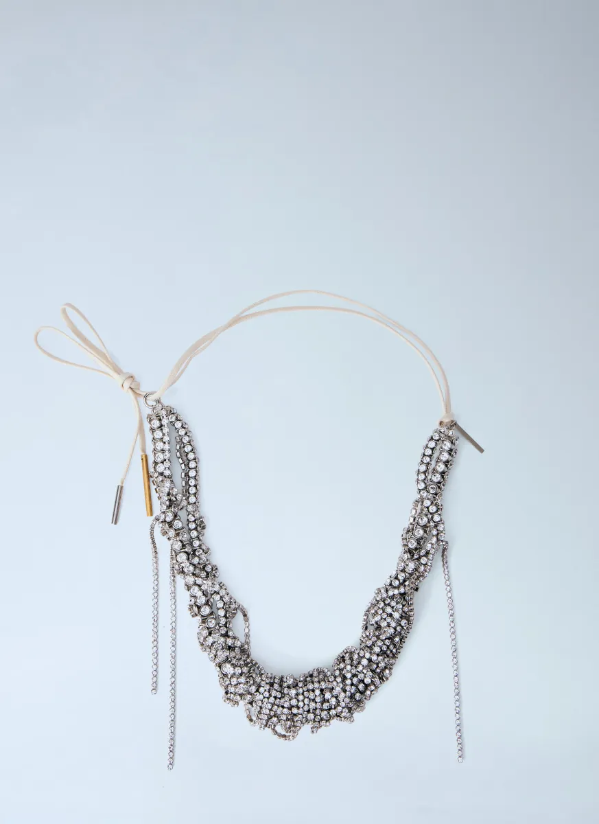 Crystal-Embellished Necklace