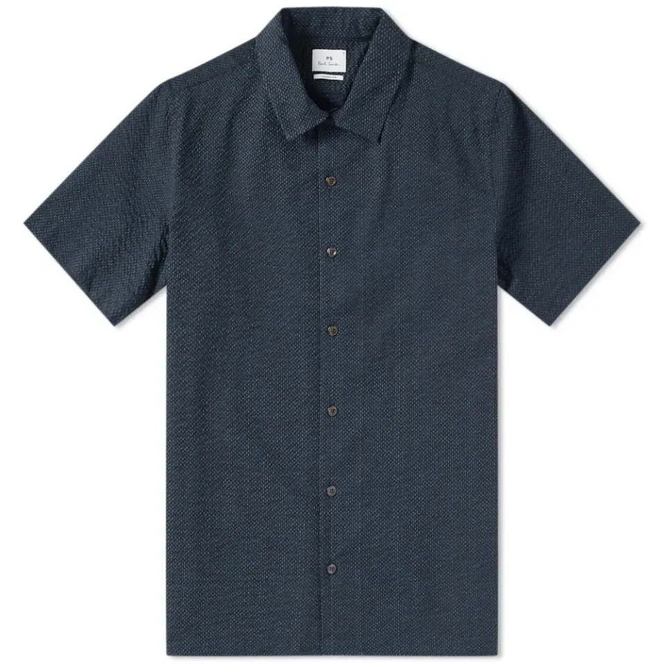 Short Sleeve Print Vacation Shirt
