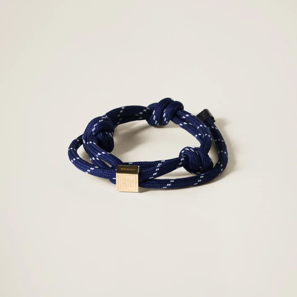 Cord bracelet