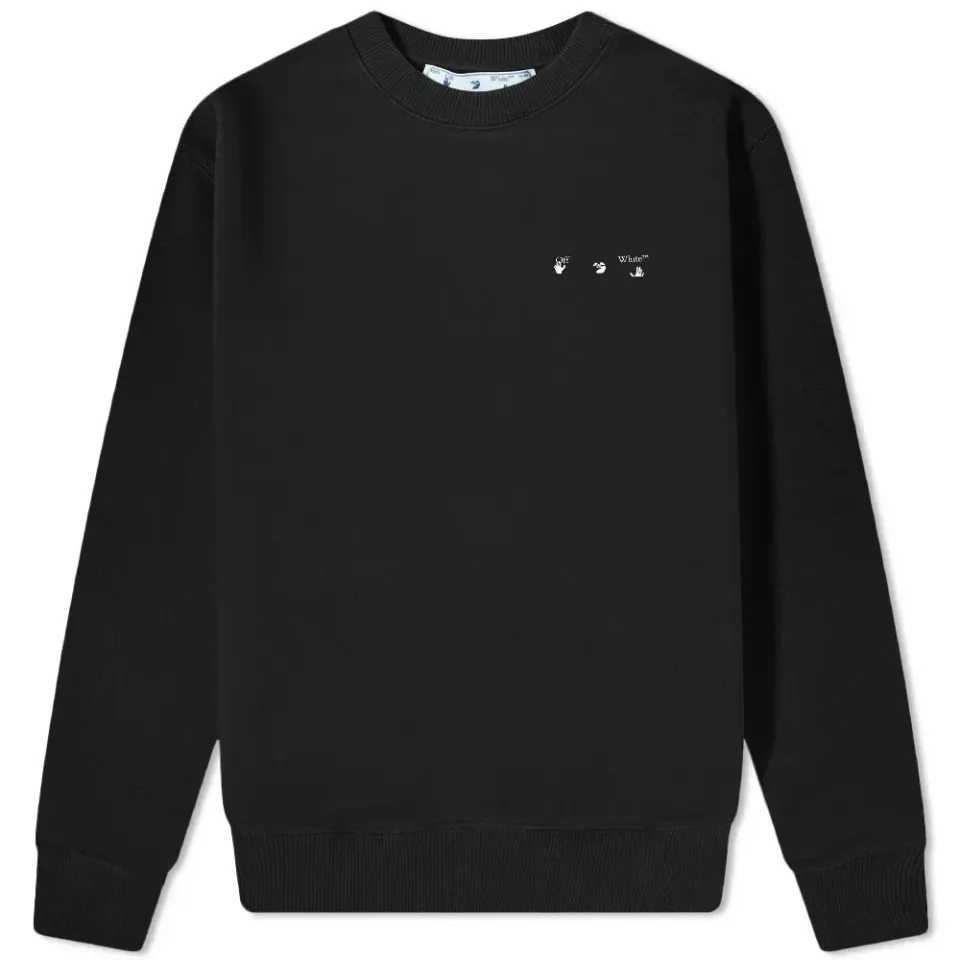 OW Arrow Logo Slim Crew Sweat