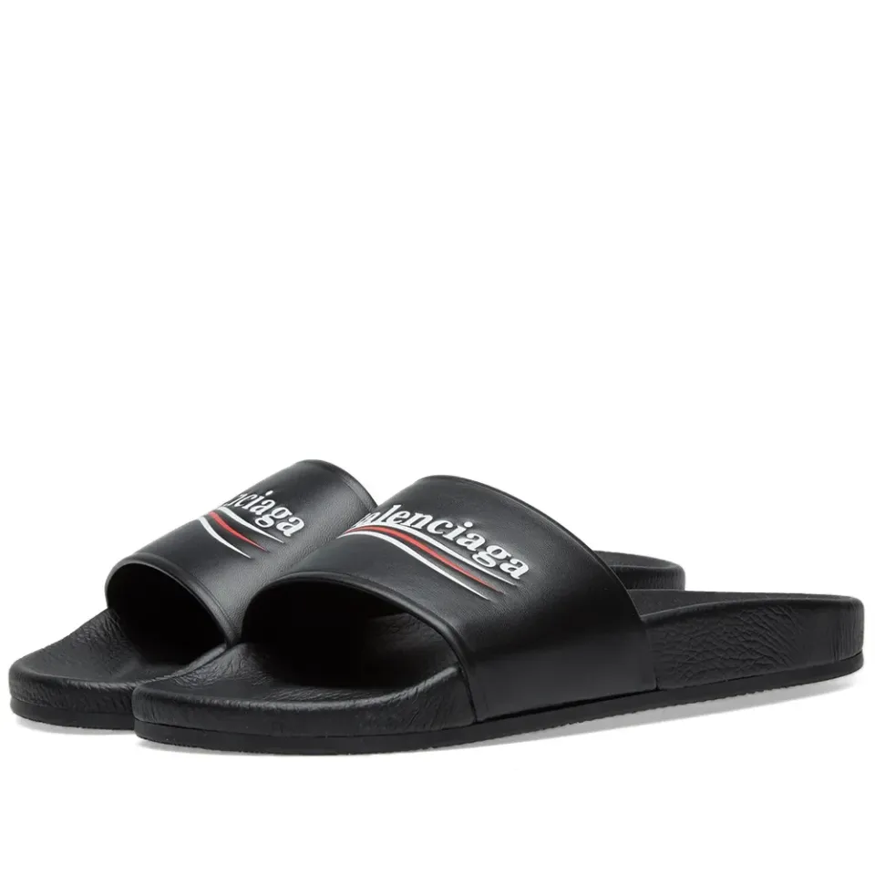 Political Campaign Logo Leather Slide