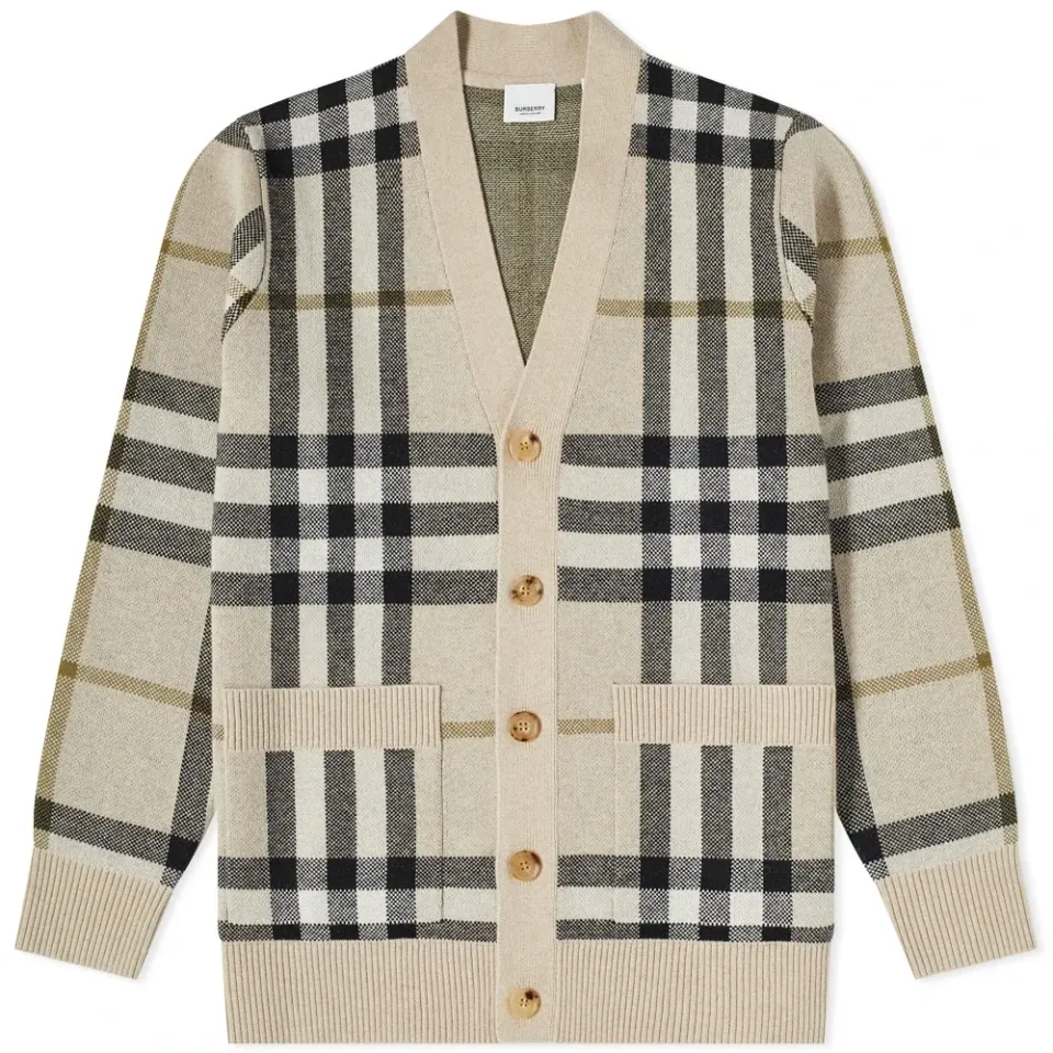 Wilmore Check Cardigan