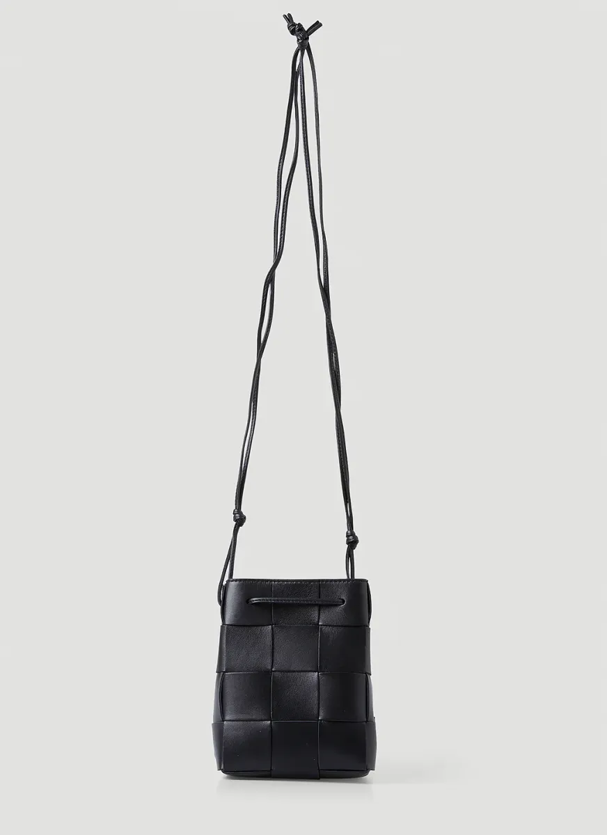 Small Casette Bucket Crossbody Bag
