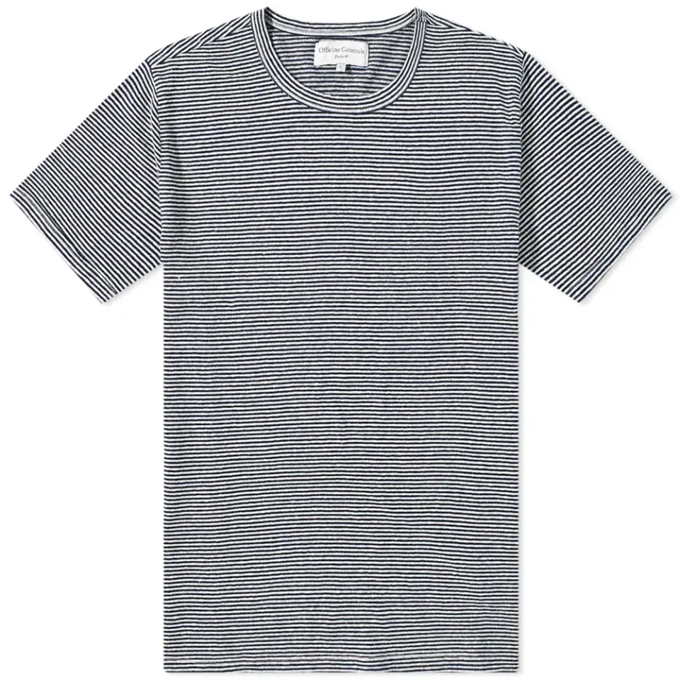 Officine Générale Mini Stripe T-Shirt