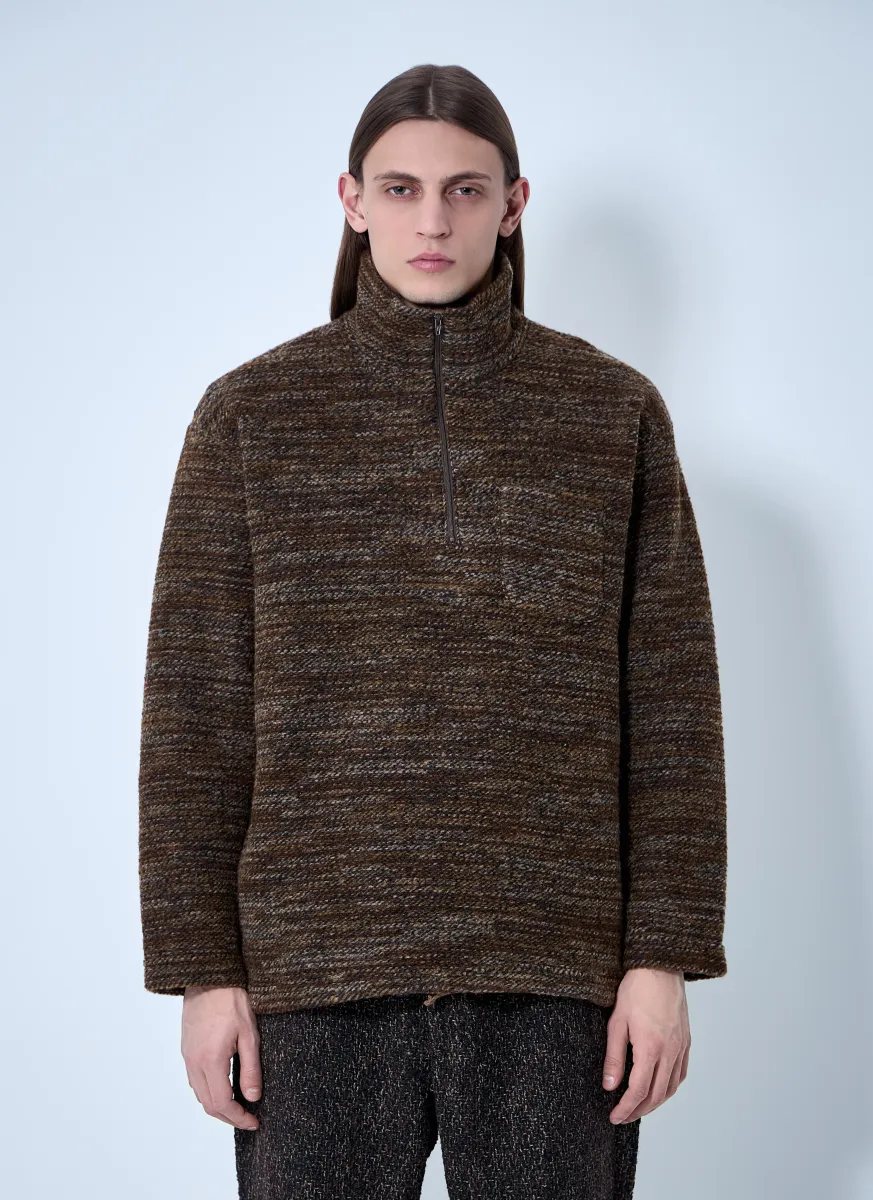 Zip-Up Sweater