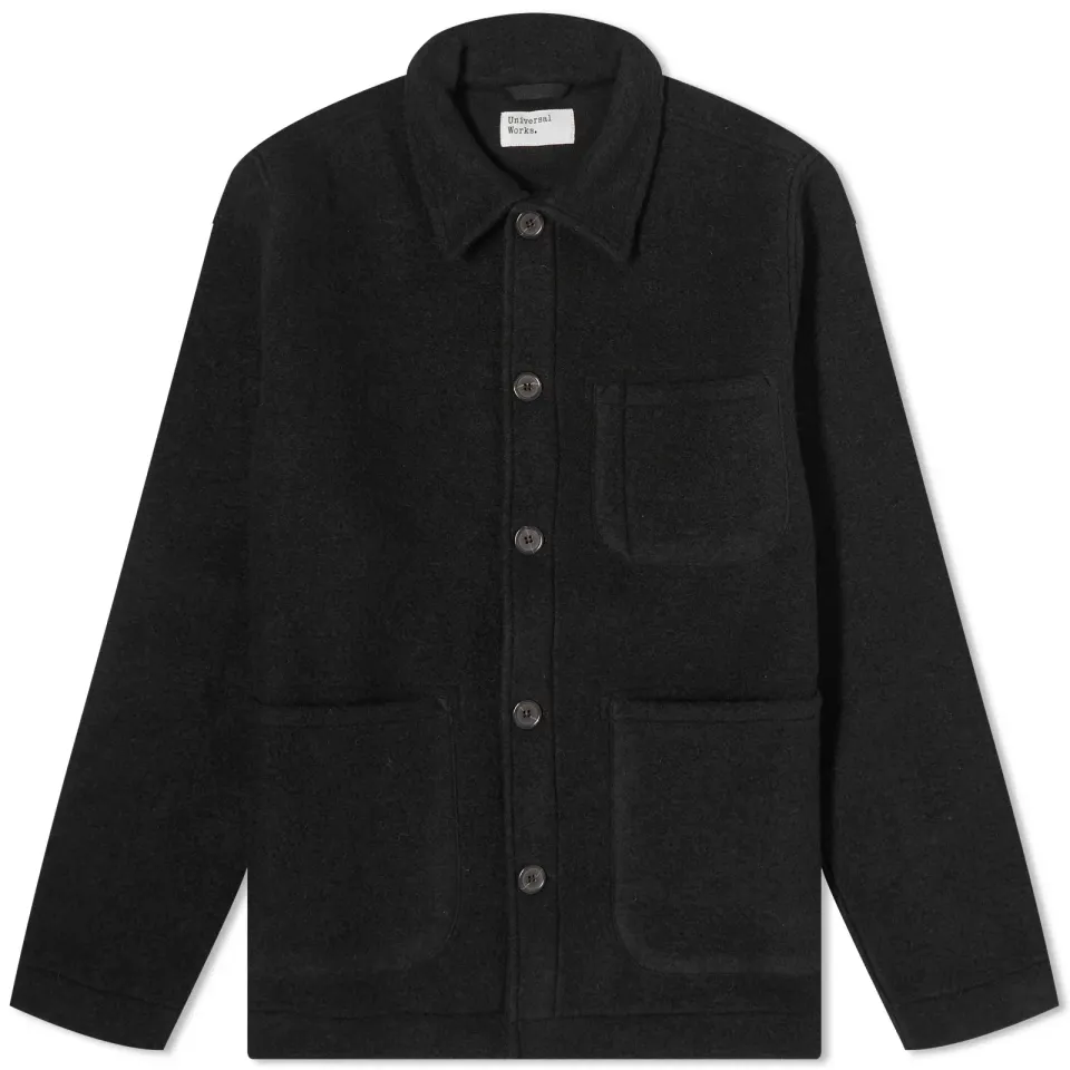 Wool Fleece Field Jacket