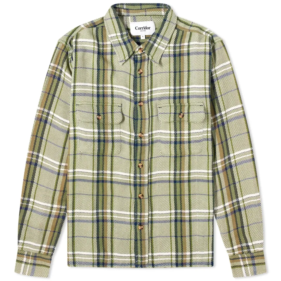 Acid Plaid Overshirt