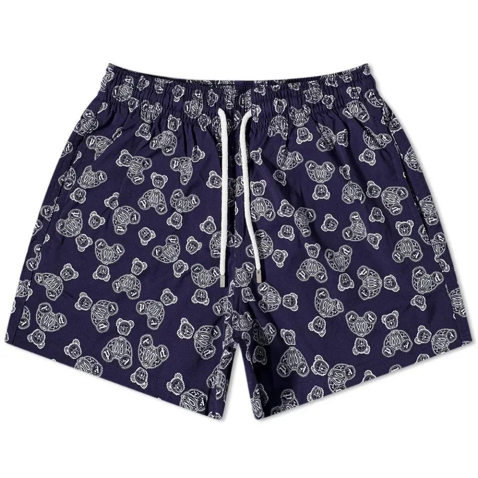 x Vilbrequin Paisley All Over Bear Swim Shorts