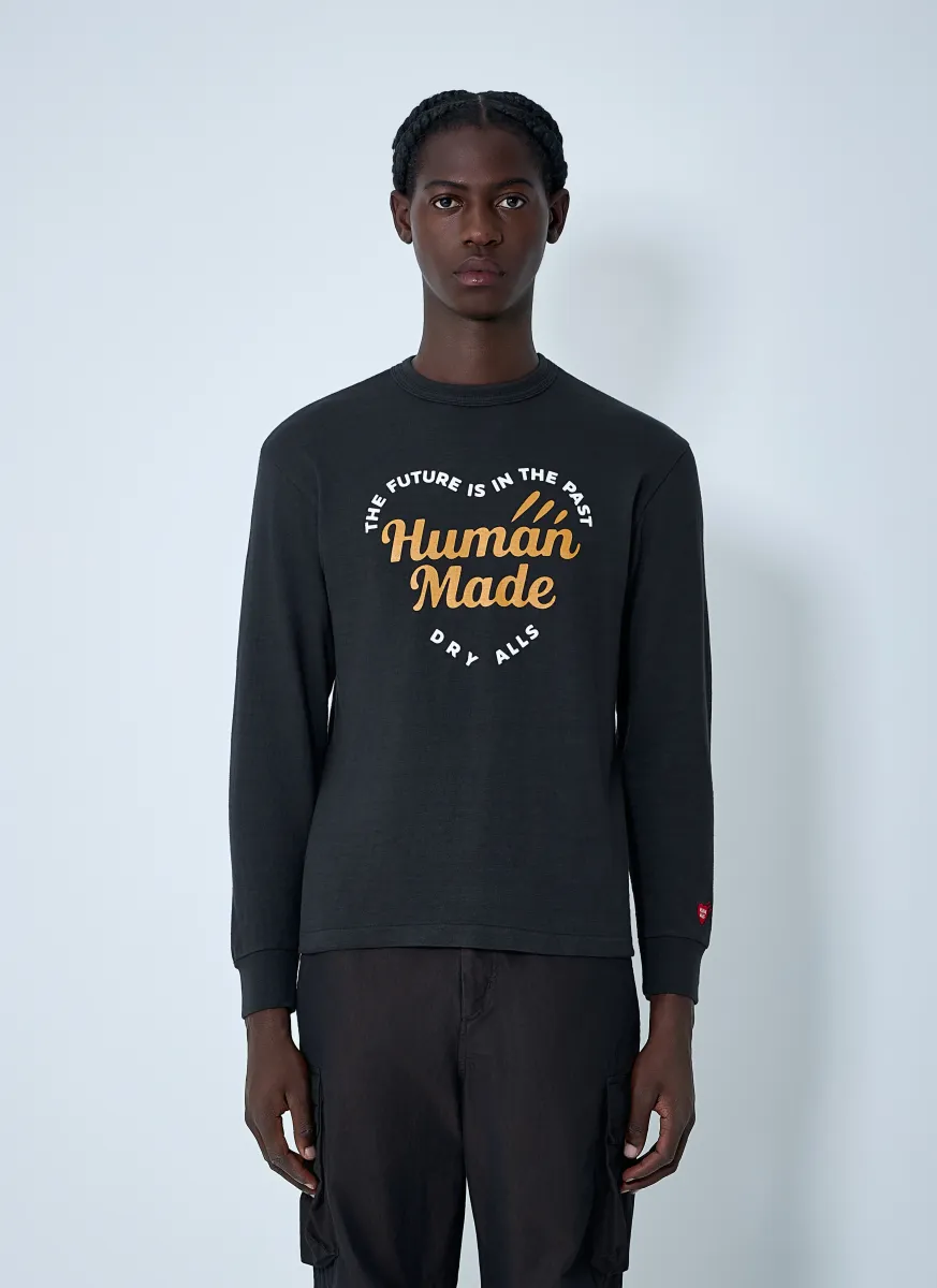Logo Motif Sweatshirt