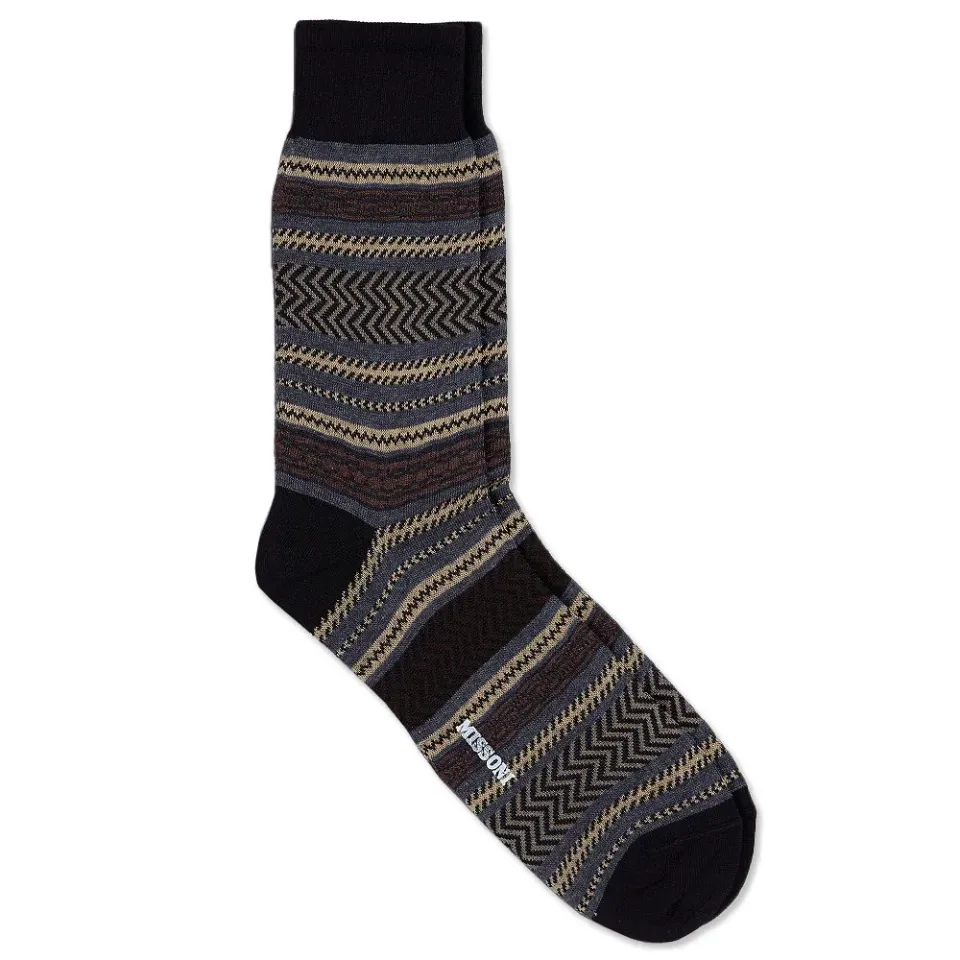 Mix Pattern Short Sock