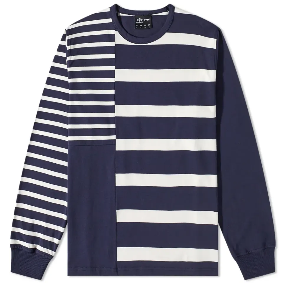 x Umbro Long Sleeve 60's Patchwork T-Shirt