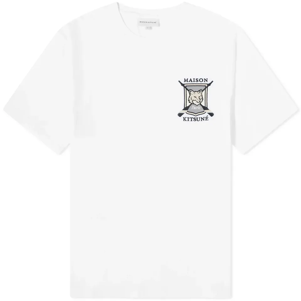 College Fox Embroidered Comfort T-Shirt