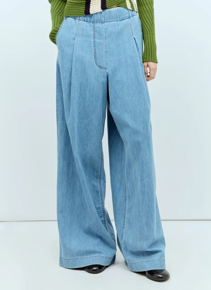 Denim Elasticated Waistband