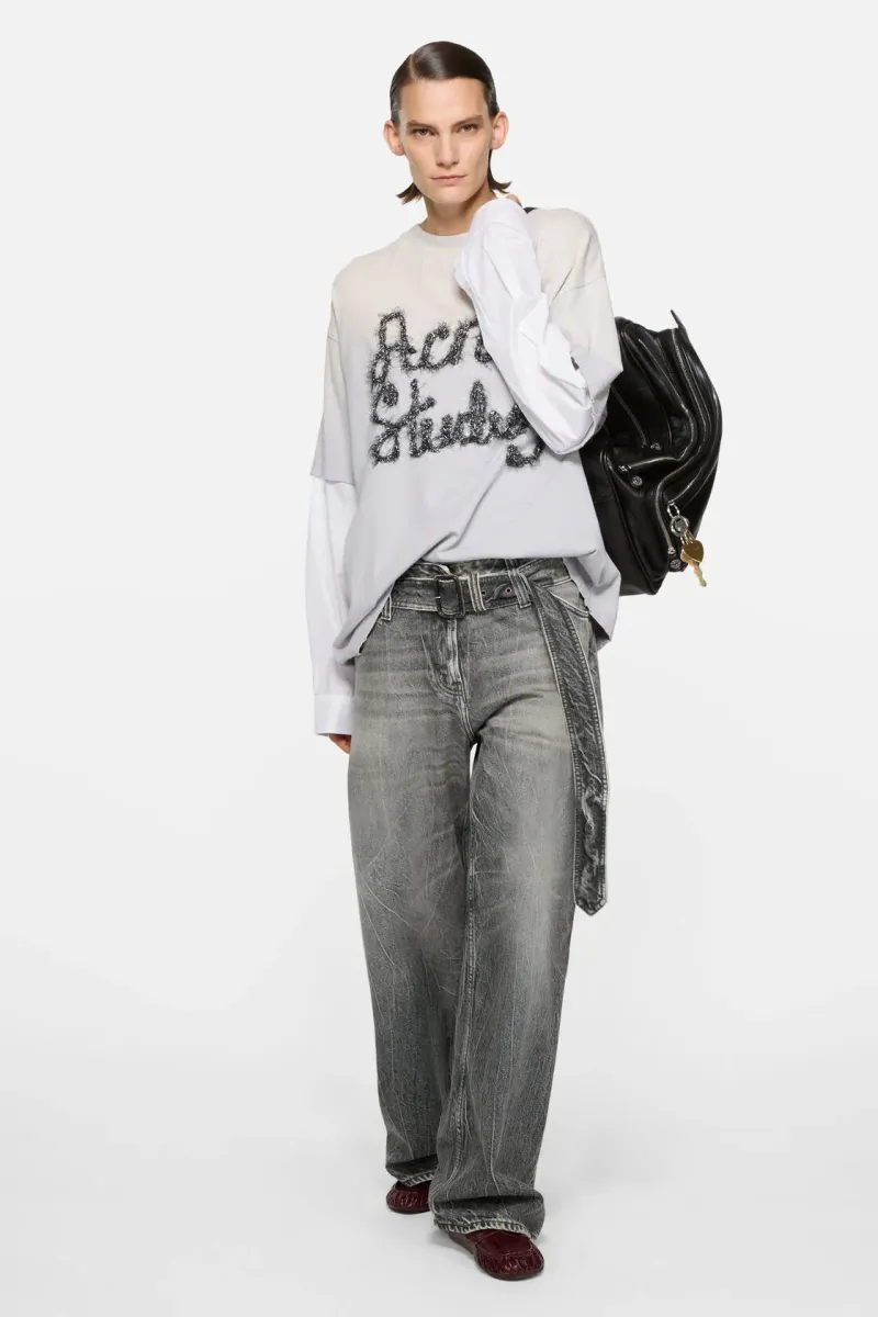Belted jeans - Relaxed fit