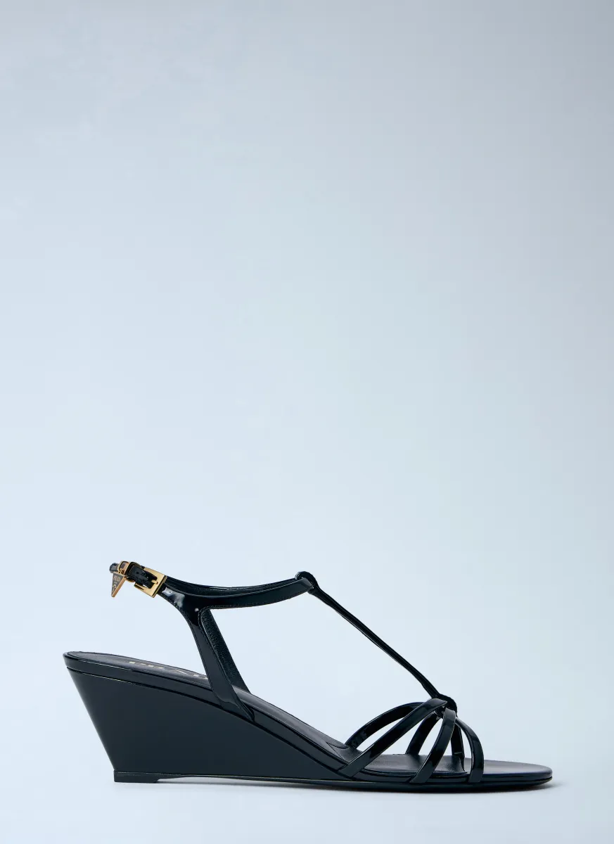 Strappy Wedge Sandals