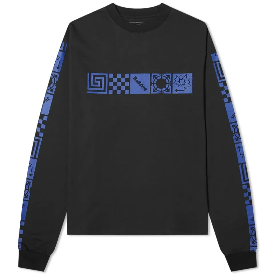 Long Sleeve Square Logo Tee