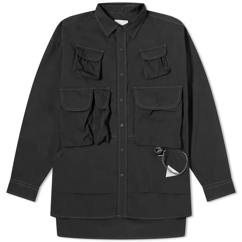 Multi Pocket Shirt Jacket