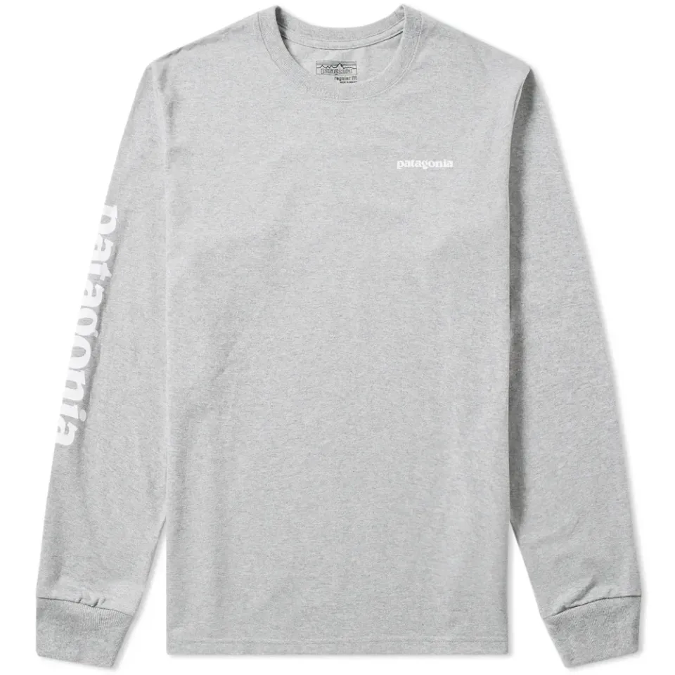 Long Sleeve Text Logo Tee