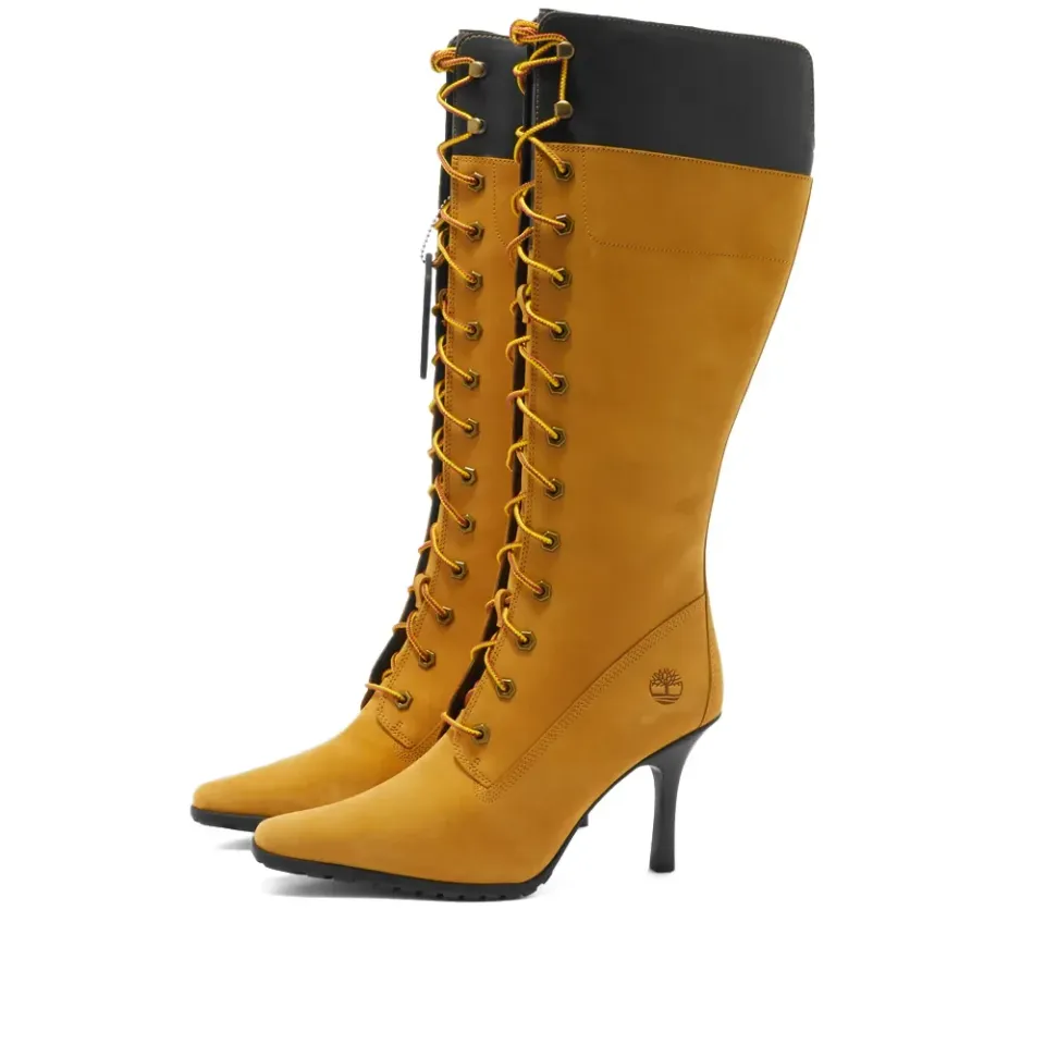 x Veneda Carter Womens Tall Lace Boot