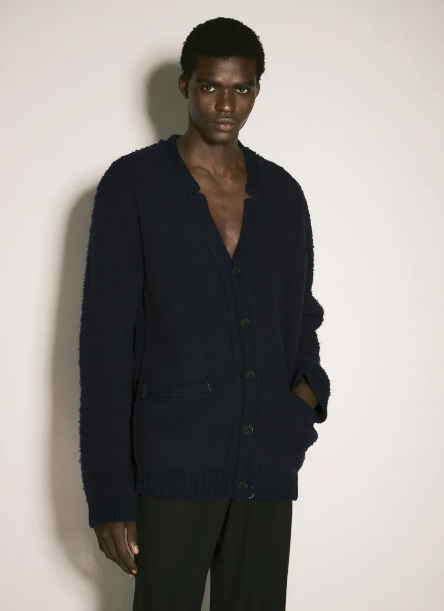Textured Knit Cardigan