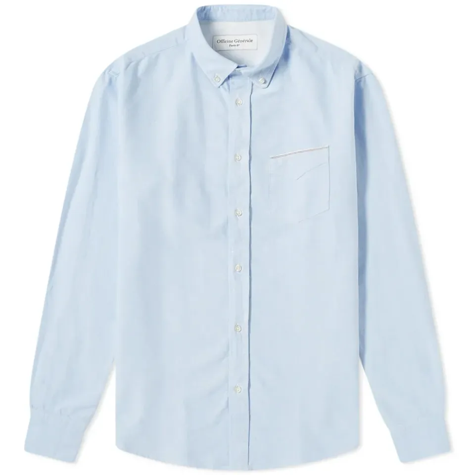 Button Down Japanese Selvedge Oxford Shi