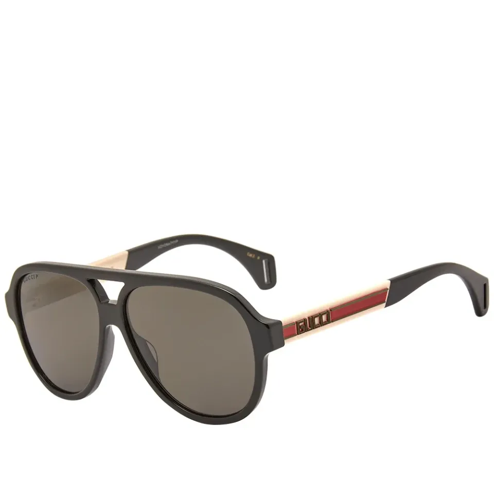 Gucci Sport Aviator Sunglasses