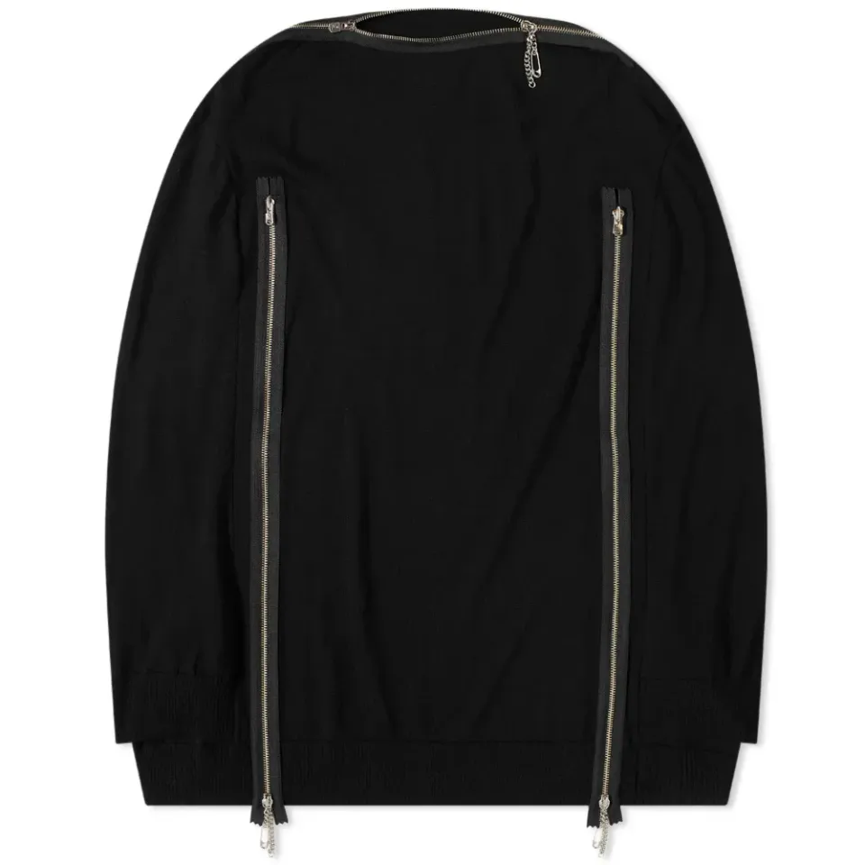 TAKAHIROMIYASHITA TheSoloist. Multi Zip Knit