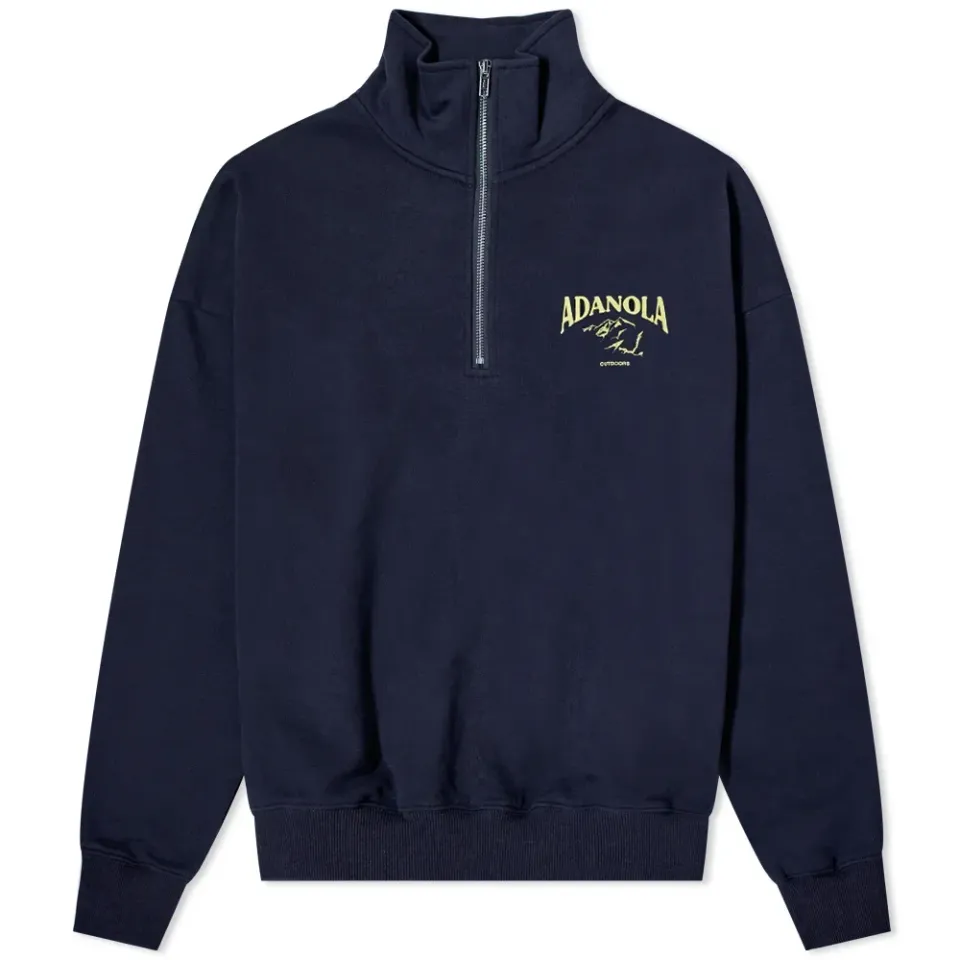 Oversized Funnel Neck Zip Sweat