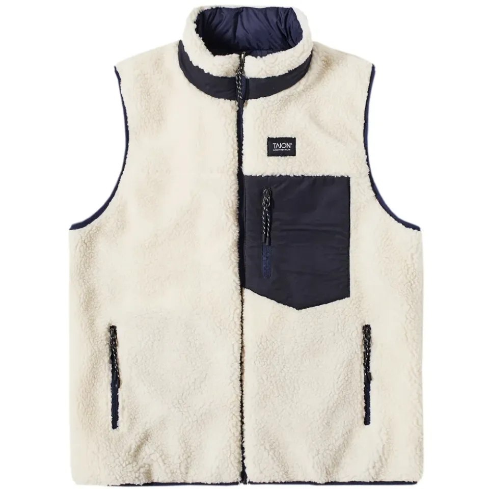 Reversible Fleece Down Vest