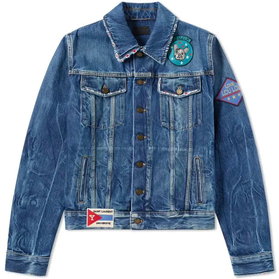 Souvenir Patch Denim Jacket