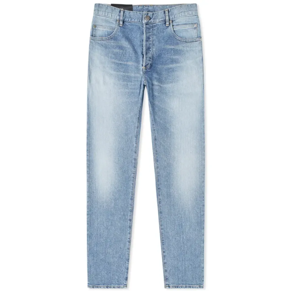 Embossed Slim Jeans