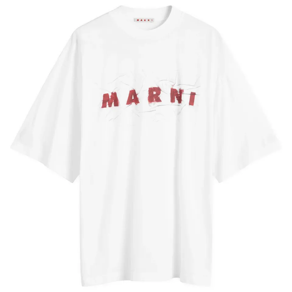 Wrinkled Logo T-Shirt