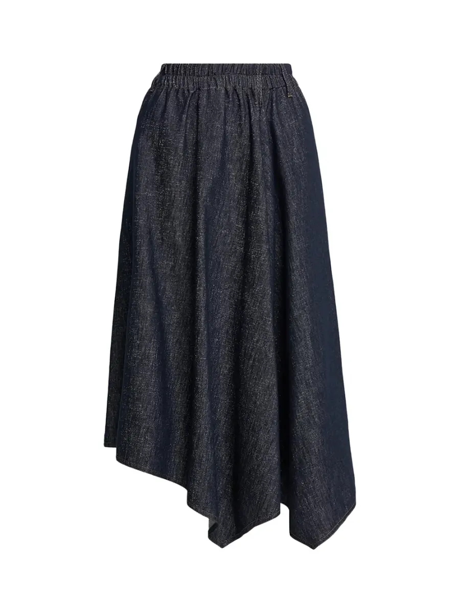 Denim Skirt Blue