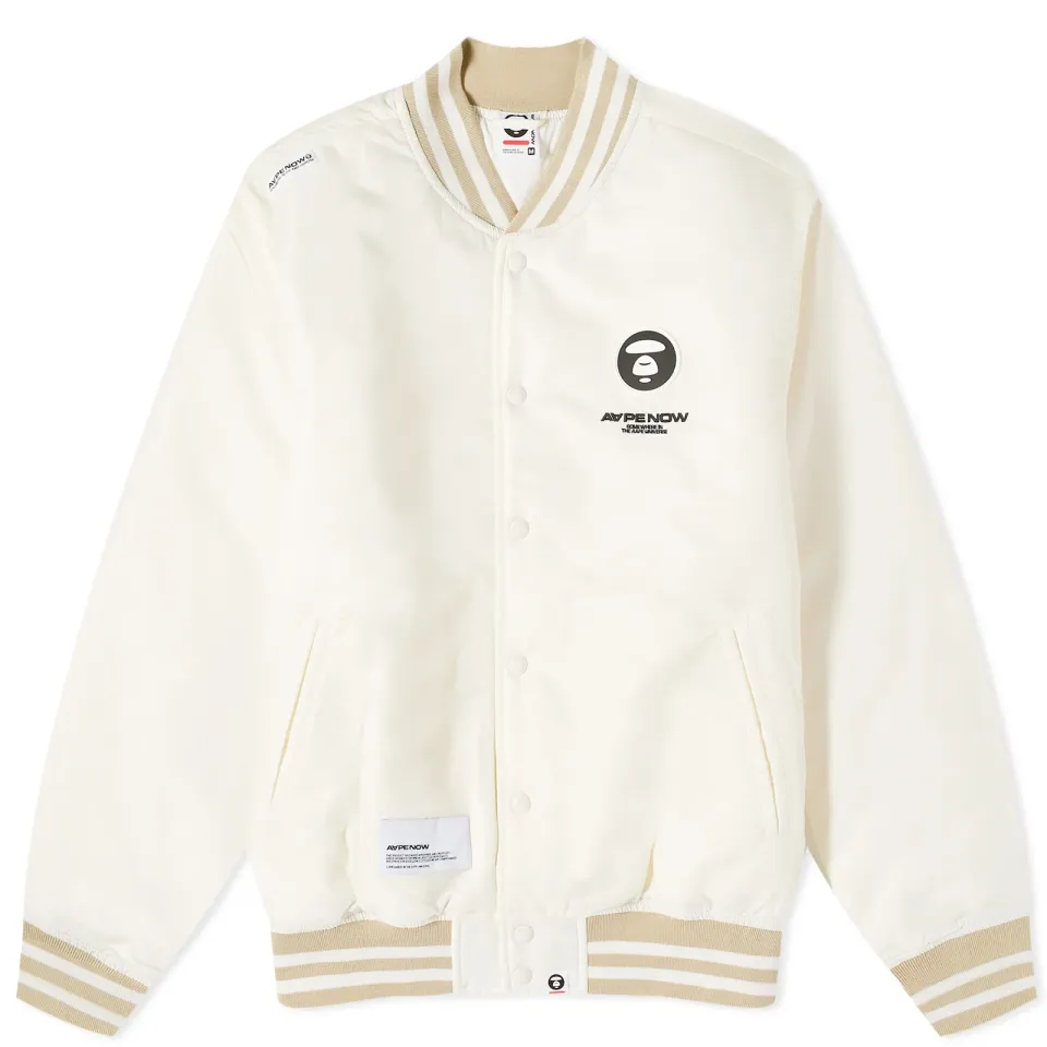 AAPE Now Baseball Padded Jacket