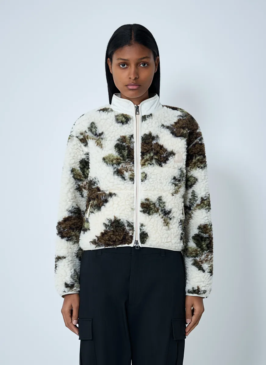 Textured Zip-Up Jacket