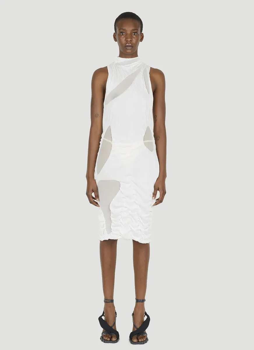 Wet Look Mini Dress