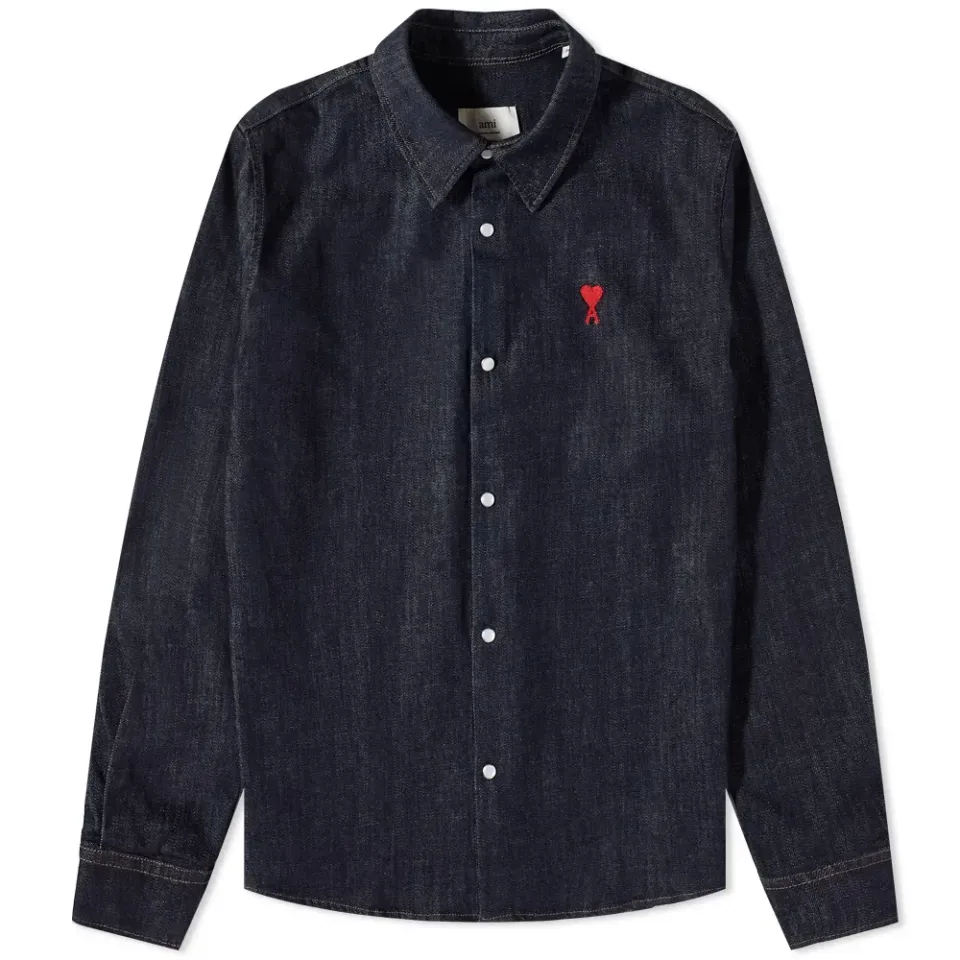 AMI Adc Denim Shirt
