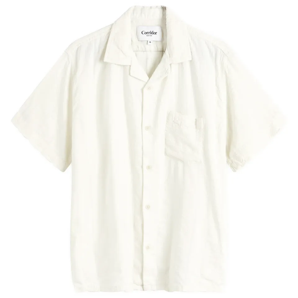 Striped Seersucker Vacation Shirt